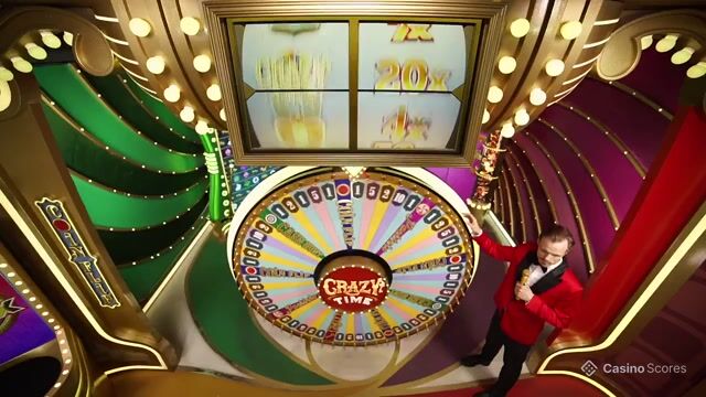 Vista previa de gran premio con estética de ruleta y celebración.